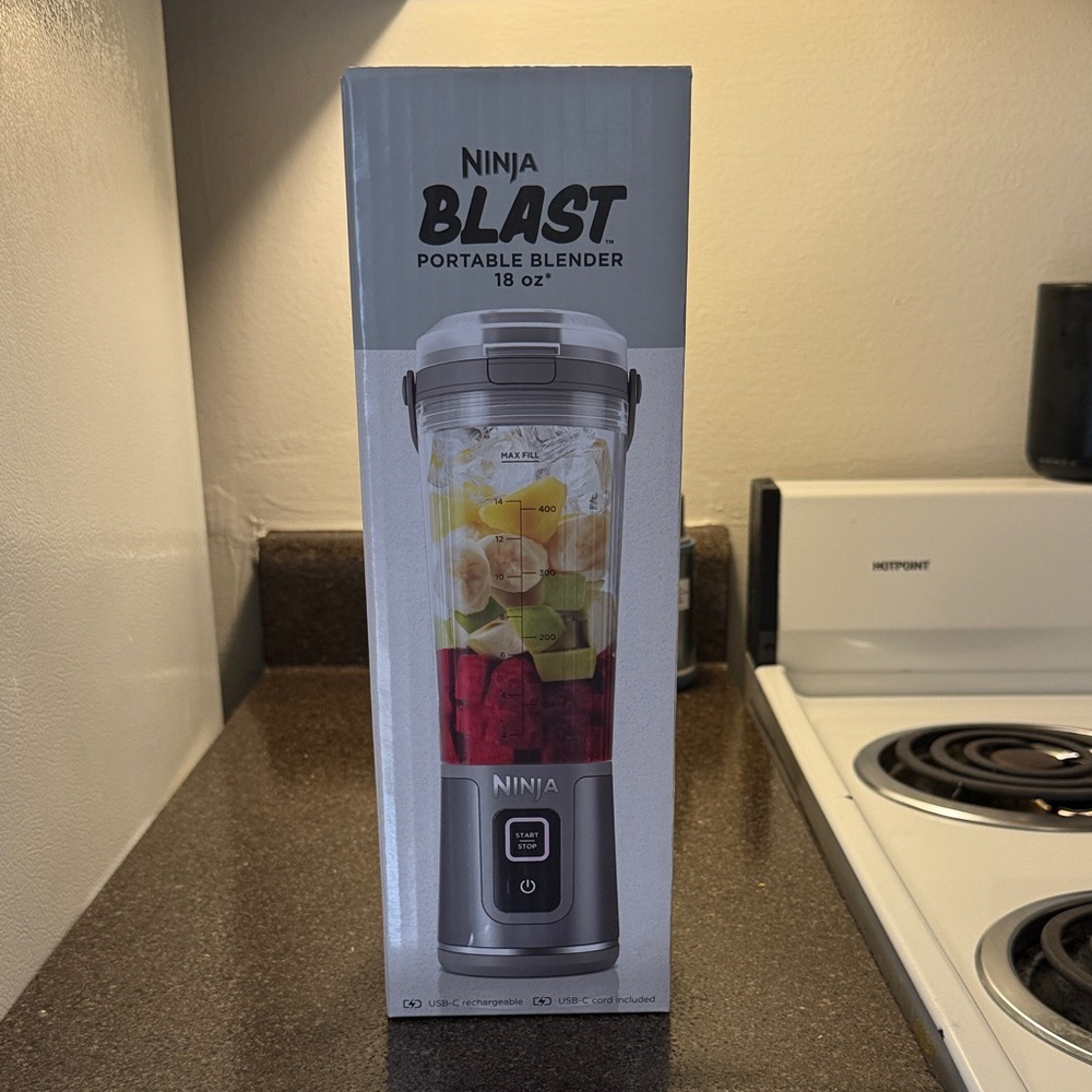 Ninja Blast Silver Portable Blender